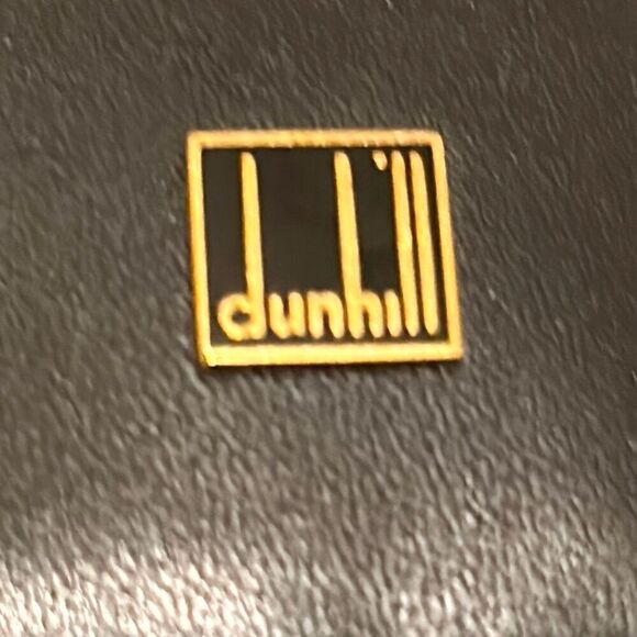 Dunhill Bifold Long Wallet Black Leather Minimalist Contemporary Professional - Picture 10 of 10